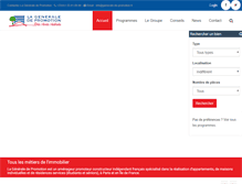 Tablet Screenshot of generale-de-promotion.fr
